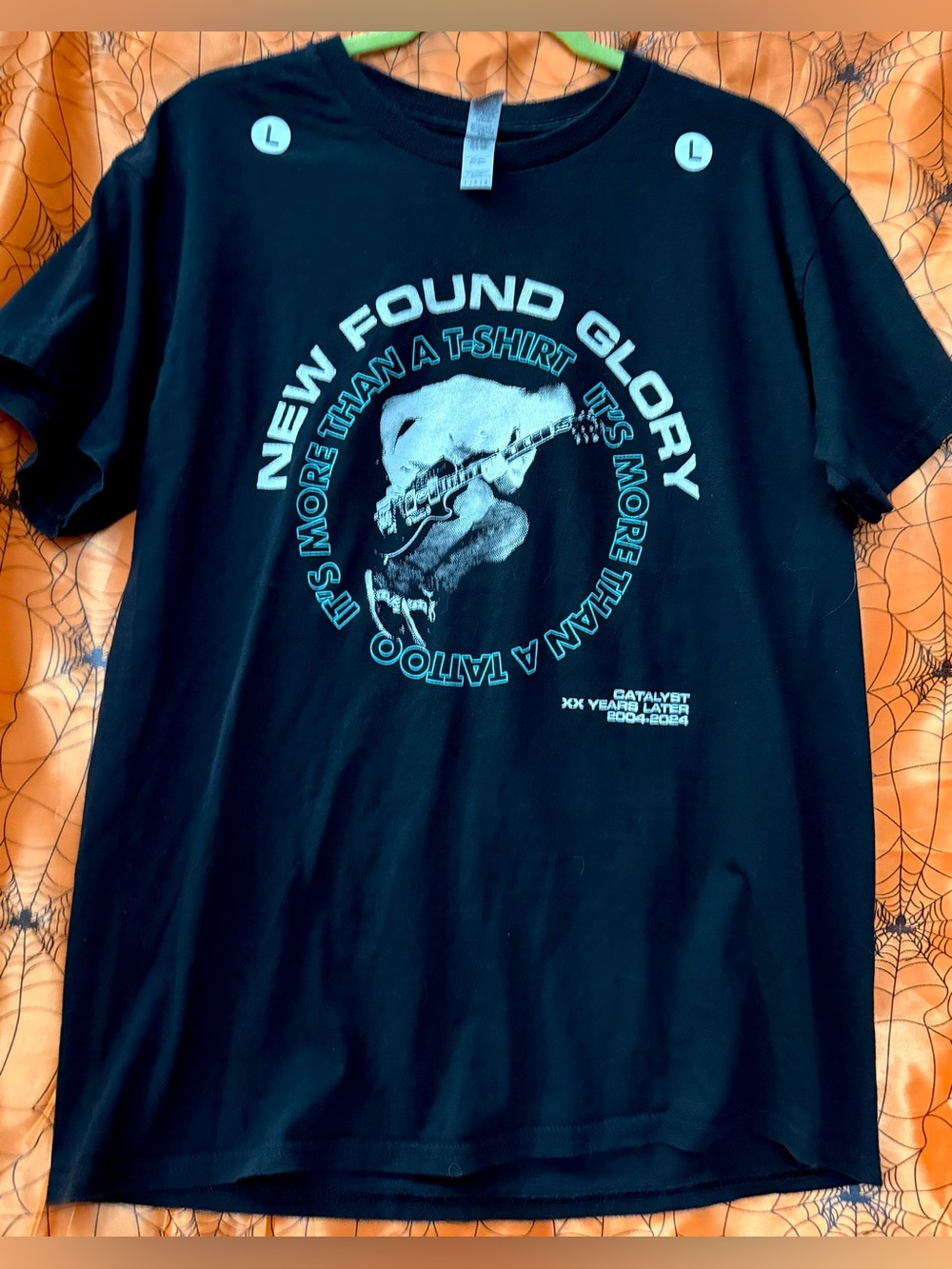 🔥New Found Glory Catalyst XX Years Later Tour T-Shirt Size L - Picture 3 of 4